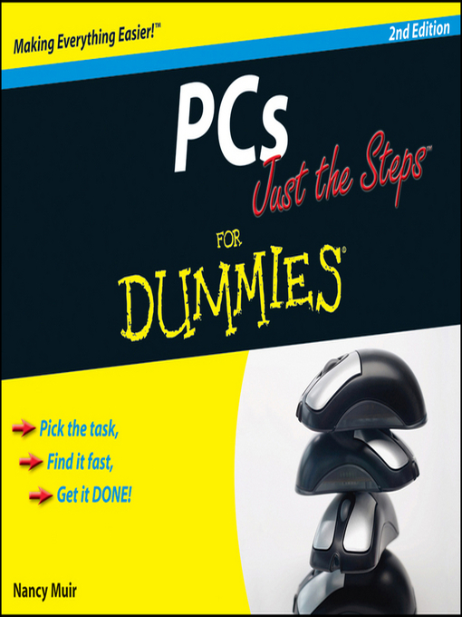 Cover image for PCs Just the Steps For Dummies